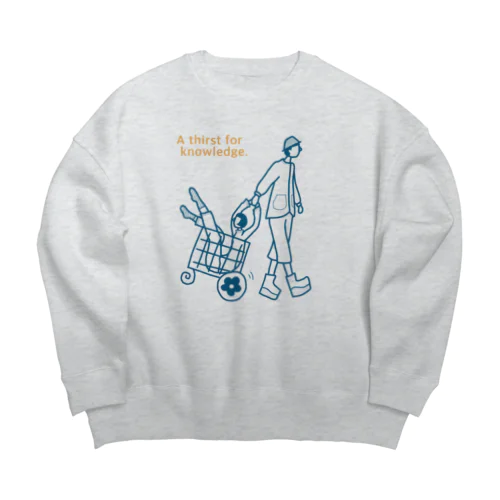 好奇心 Big Crew Neck Sweatshirt