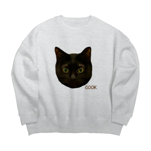 絵文字ククちゃん Big Crew Neck Sweatshirt