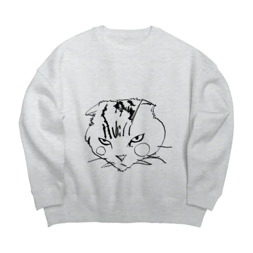 ネコー Big Crew Neck Sweatshirt