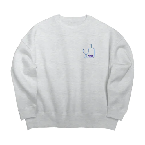 ＡＡＯロゴ　ボトル Big Crew Neck Sweatshirt