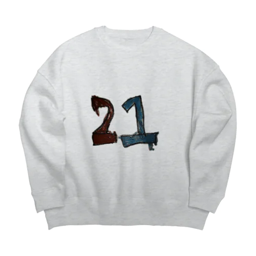 21 Big Crew Neck Sweatshirt