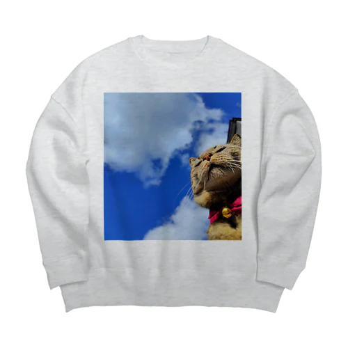 たぬ空 Big Crew Neck Sweatshirt