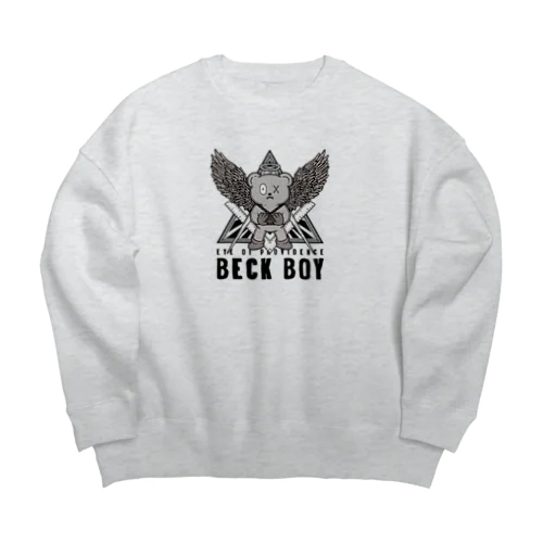 フリーメイソン Big Crew Neck Sweatshirt