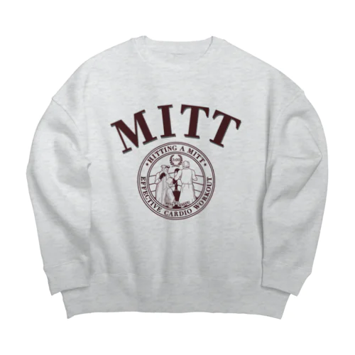 MITT カレッジロゴ Big Crew Neck Sweatshirt