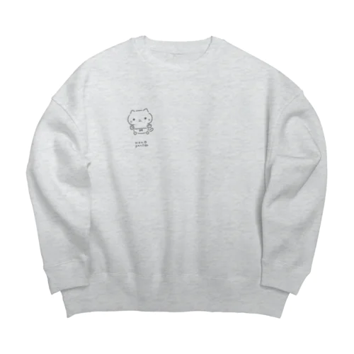 ✌🐱✌ Big Crew Neck Sweatshirt