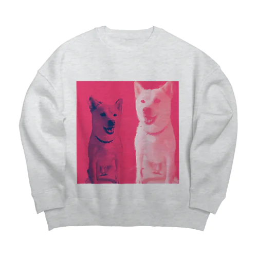 本当の自分はどっち? Big Crew Neck Sweatshirt