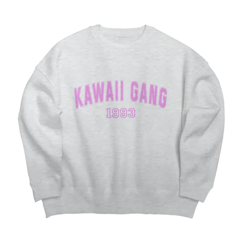 KAWAII GANG EST.1993(⁎⁍̴̆Ɛ⁍̴̆⁎) ビッグシルエットスウェット