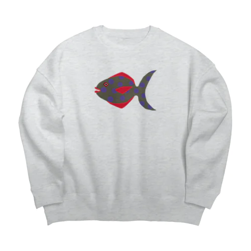 SAKANA No.13 Big Crew Neck Sweatshirt