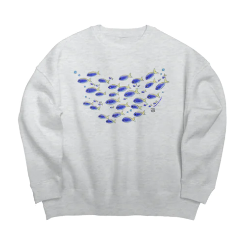 ウメイロモドキ Big Crew Neck Sweatshirt