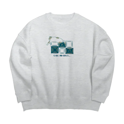 〇✕△ Big Crew Neck Sweatshirt