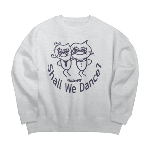 Shall We Dance？ Big Crew Neck Sweatshirt