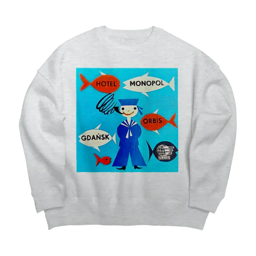 ポーランド　グダニスク　ホテル・モノポール Big Crew Neck Sweatshirt