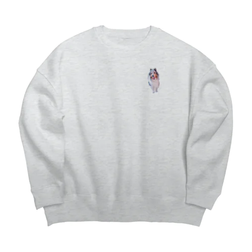 ちむ② Big Crew Neck Sweatshirt