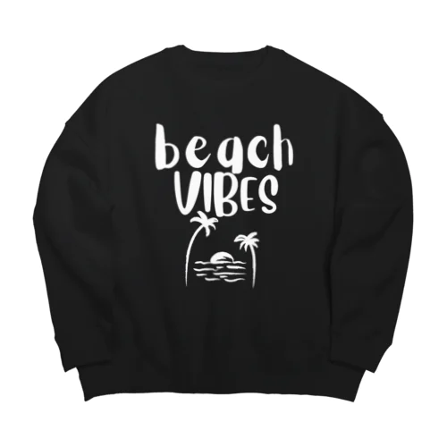 Beach Vibes ビッグシルエットスウェット