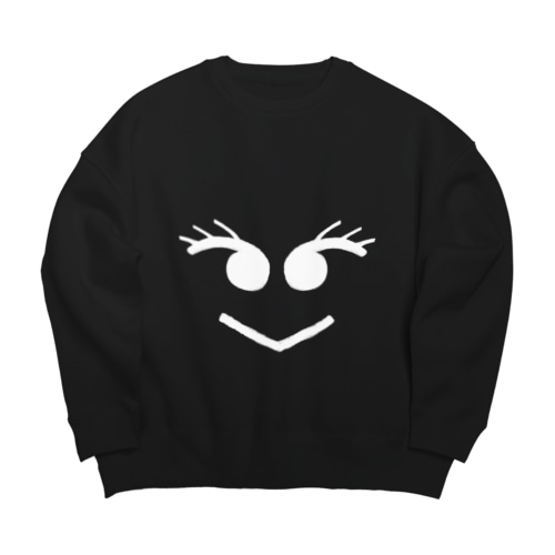 フォックスちゃん【1期生：yuyushiki_origin】 Big Crew Neck Sweatshirt