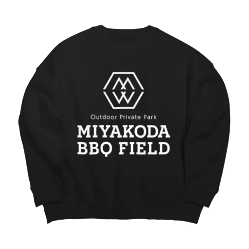 MBFブラックロゴT Big Crew Neck Sweatshirt