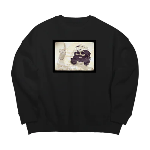 Oh,Tsuka Big Crew Neck Sweatshirt