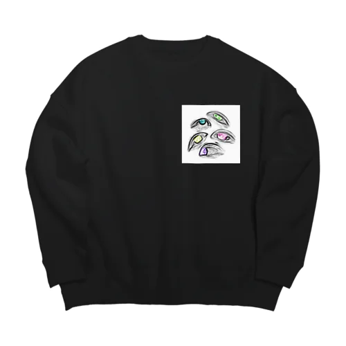 五つ眼 Big Crew Neck Sweatshirt