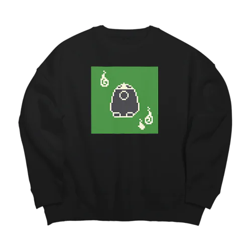 ゆうれい Big Crew Neck Sweatshirt