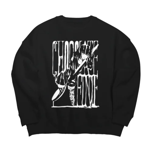 ちょこふぉんでゅくいたい Big Crew Neck Sweatshirt