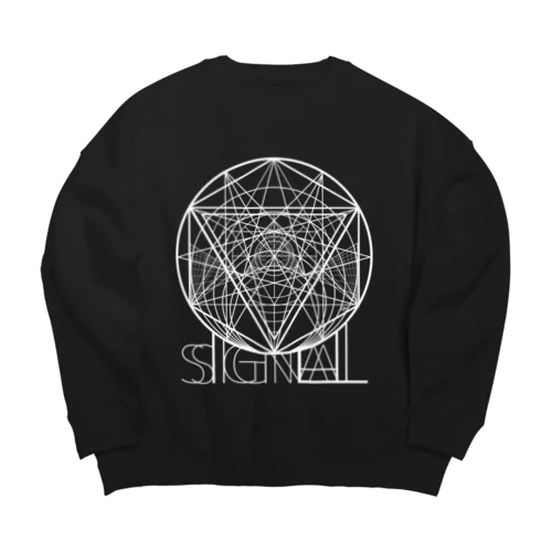 SIGNALINE　【GELAH】 Big Crew Neck Sweatshirt