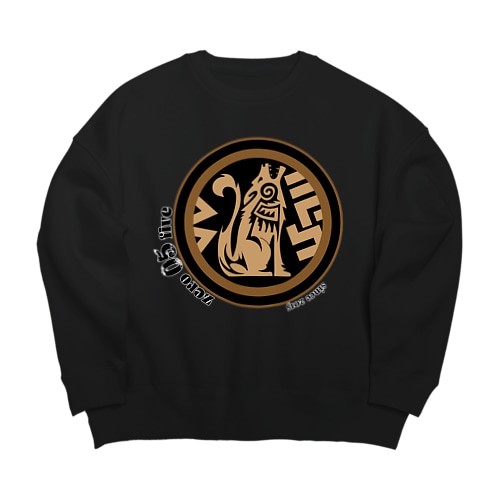 COYOTEロゴ Big Crew Neck Sweatshirt