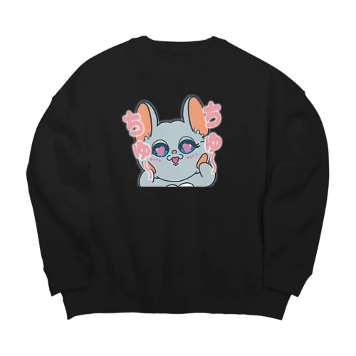 ちゅ～ちゅ～マーニー Big Crew Neck Sweatshirt