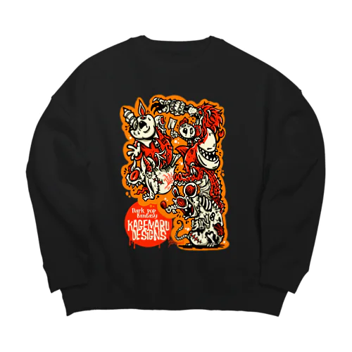 KDキャラ大集合02 Big Crew Neck Sweatshirt