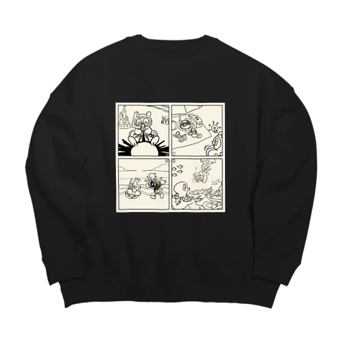 夏の思い出 Big Crew Neck Sweatshirt