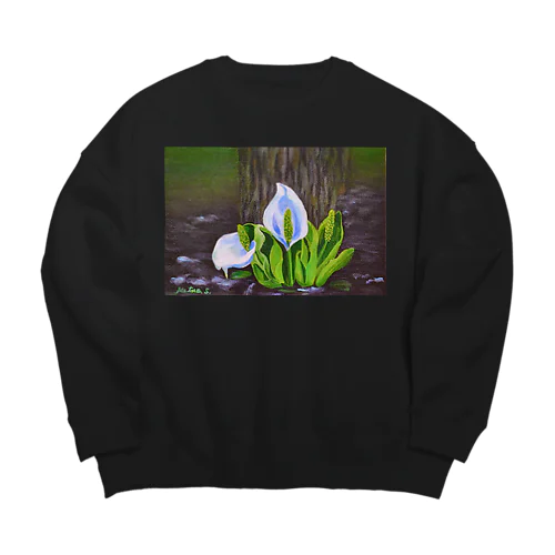 水芭蕉 Big Crew Neck Sweatshirt