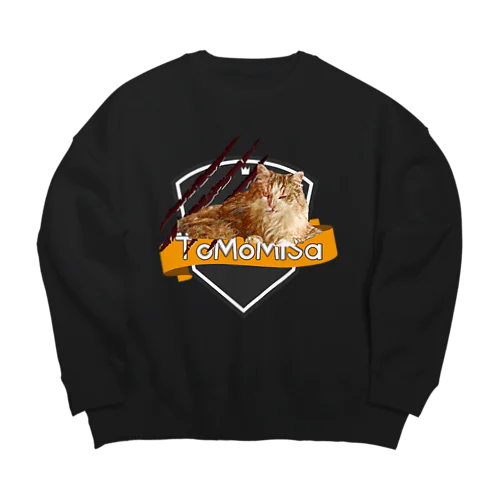 Claw marks -ToMoMISa cat Big Crew Neck Sweatshirt