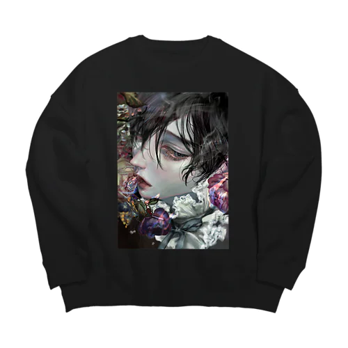 幽香 Big Crew Neck Sweatshirt