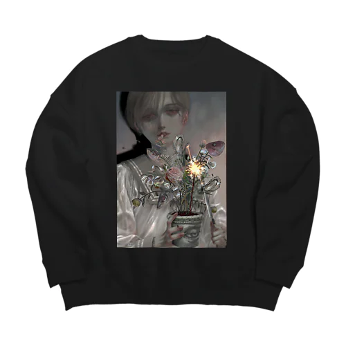 生モノ Big Crew Neck Sweatshirt