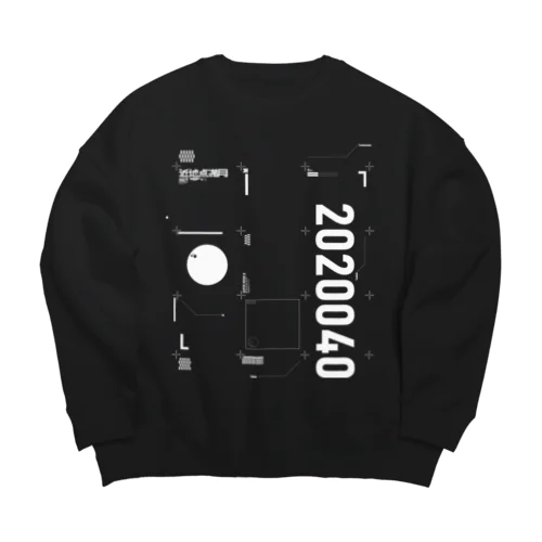 近地点満月 Big Crew Neck Sweatshirt