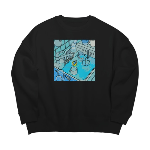 ぼくだけがあの頃のまま Big Crew Neck Sweatshirt