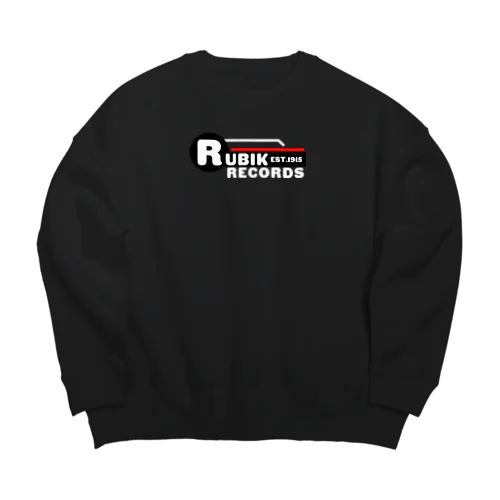 RECORD PLAYER Big Crew Neck Sweatshirt