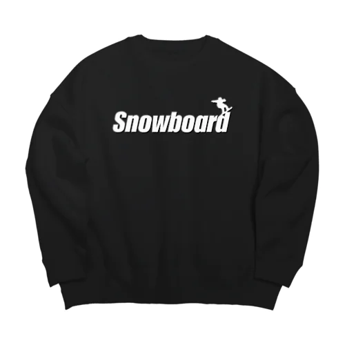 SNOWBOARD スノーボード ビッグシルエットスウェット