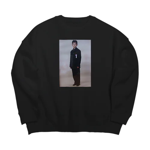 hosoe(okuba) Big Crew Neck Sweatshirt