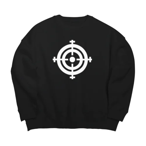 ターゲットマーク ホワイト Big Crew Neck Sweatshirt