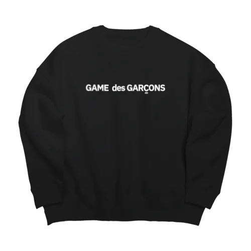 [ Culture Club ] GAME des GARCONS OverSized SWEATSHIRT ビッグシルエットスウェット