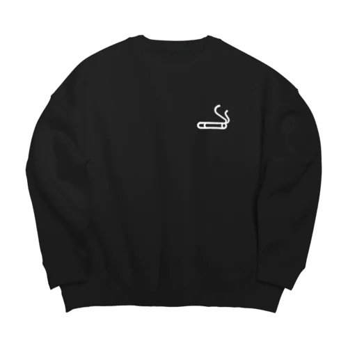 煙草時間 Big Crew Neck Sweatshirt