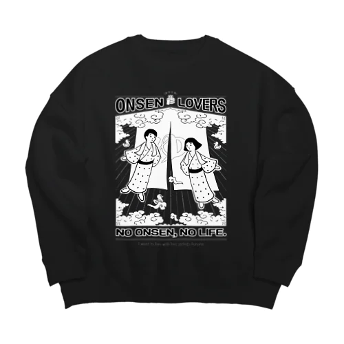 ONSEN LOVERS Big Crew Neck Sweatshirt