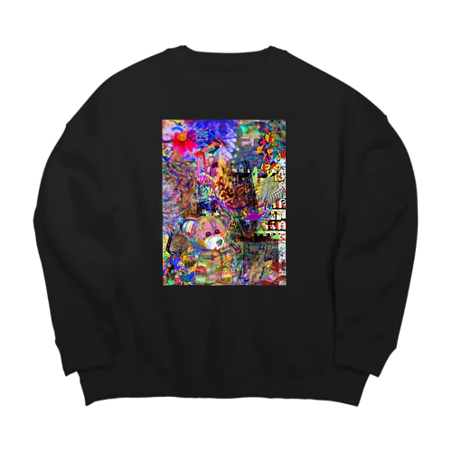 HOLLY JOLLY Big Crew Neck Sweatshirt