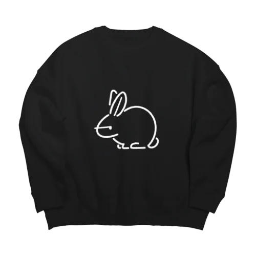 うさぎぐみ Big Crew Neck Sweatshirt