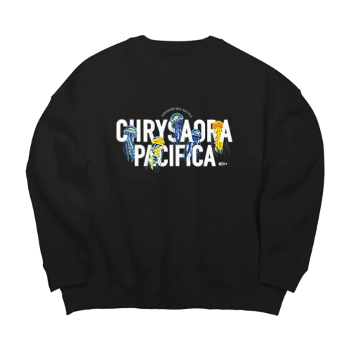 やさしく誘うアカクラゲ Big Crew Neck Sweatshirt