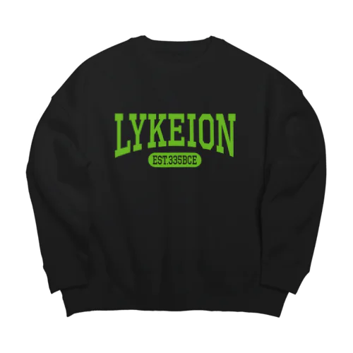 LYKEION / BSS_BK Big Crew Neck Sweatshirt