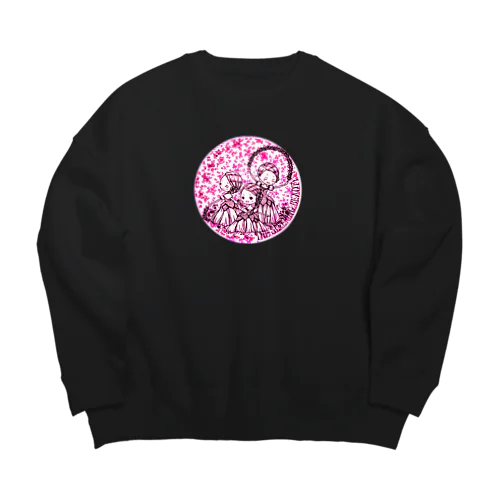 花のワルツ「眠れる森の美女」より Big Crew Neck Sweatshirt