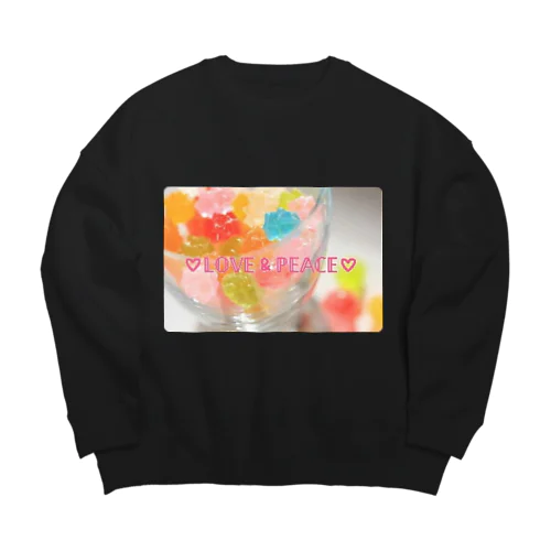 スイーツアイテム Big Crew Neck Sweatshirt