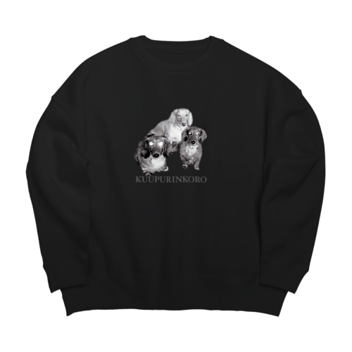 KUUPURINKORO  Big Crew Neck Sweatshirt