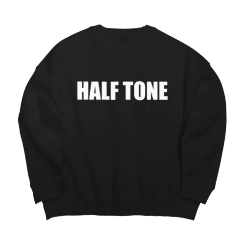 HALF TONE LOGO Big Crew Neck Sweatshirt